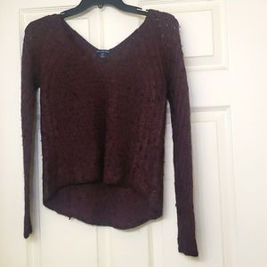 SALE!!!😃🤗American Eagle Outfitters Purple Long Sleeve Sweater